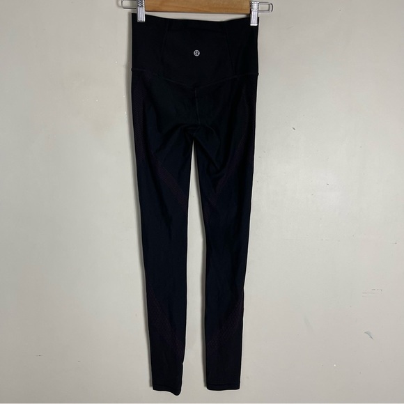 Lululemon Mapped Out High-Rise Tight 28" Black / Marvel size 4 yoga stretch gym - Picture 7 of 12